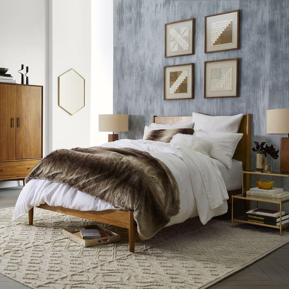 MidCentury Bed west elm Australia